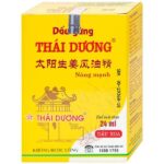 Dầu gừng Thái Dương điều trị đau đầu, đau cổ lưng, vai gáy (chai 24ml) Dầu gừng Thái Dương điều trị đau đầu (1)