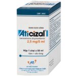 Dung dịch uống Aticizal 2,5mg điều trị triệu chứng viêm mũi dị ứng (1)
