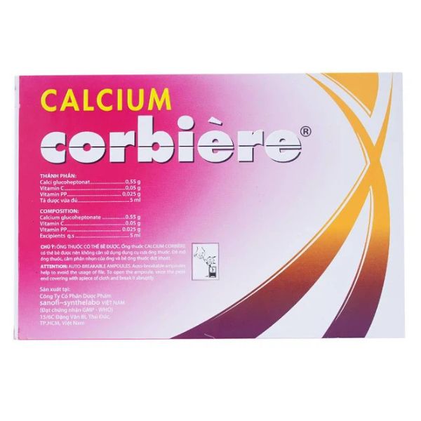 Dung dịch uống Calcium Corbière 5ml (2)