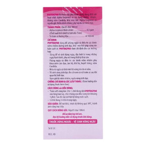 Dung dịch vệ sinh phụ nữ Phytogyno (2)