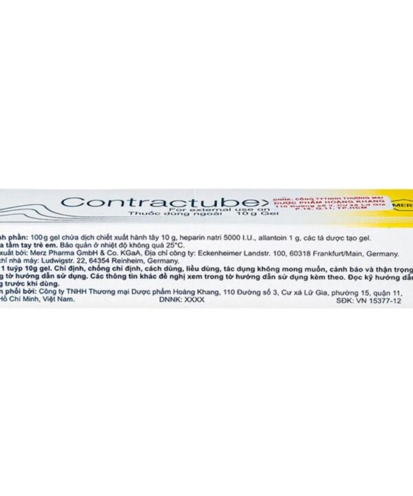Gel Contractubex điều trị sẹo lồi, sẹo phì đại (10g) 3 Gel Contractubex điều trị sẹo lồi (4)