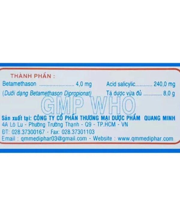 Kem bôi da Trangala QM điều trị chàm (2)