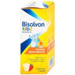 Siro Bisolvon Kids làm loãng đờm trong các bệnh phế quản phổi cấp (chai 60ml) Siro Bisolvon Kids làm loãng đờm (1)