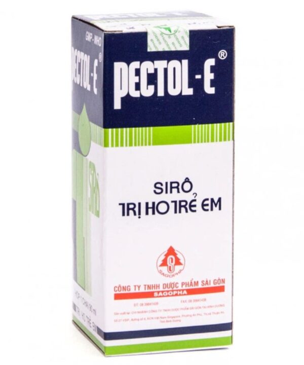 Siro Pectol-E trị ho (1)