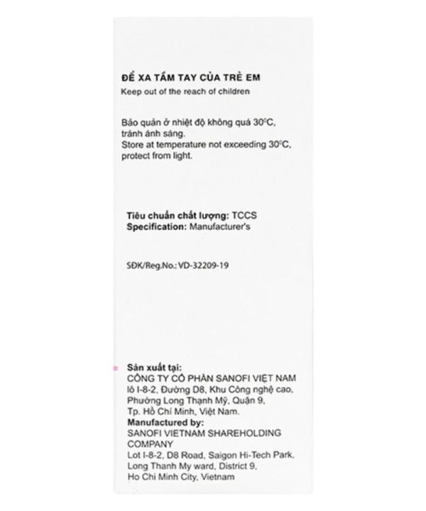 Siro Theralene trị chứng mất ngủ (2)