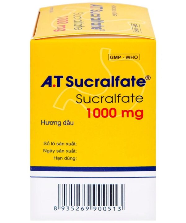 Thuốc A.T Sucralfate 1000mg trị loét dạ dày (3)