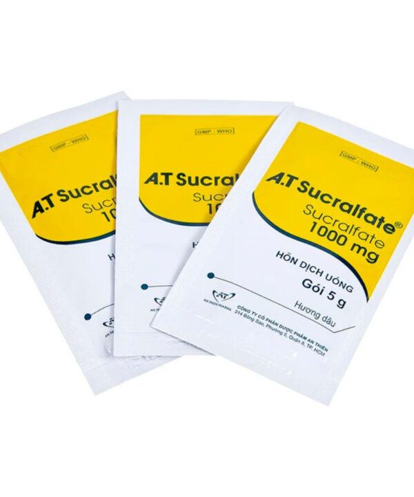 Thuốc A.T Sucralfate 1000mg trị loét dạ dày (5)