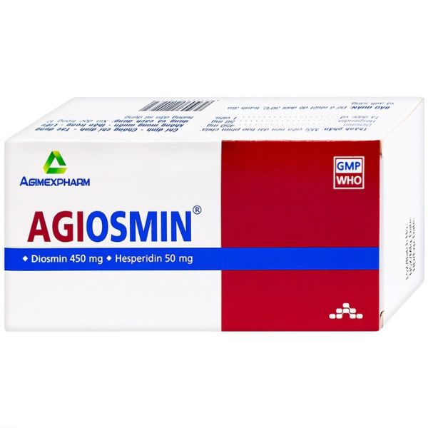 Thuốc Agiosmin Agimexpharm điều trị suy tĩnh mạch mạn tính (1)