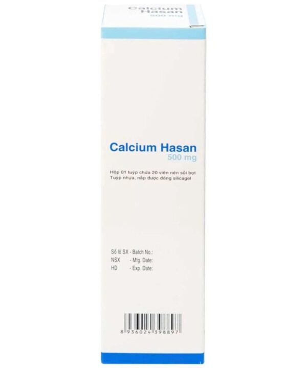 Thuốc Calcium Hasan 500mg phòng và hỗ trợ điều trị bệnh loãng xương (2)