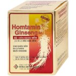 Thuốc Homtamin Ginseng cung cấp vitamin và muối khoáng (1)