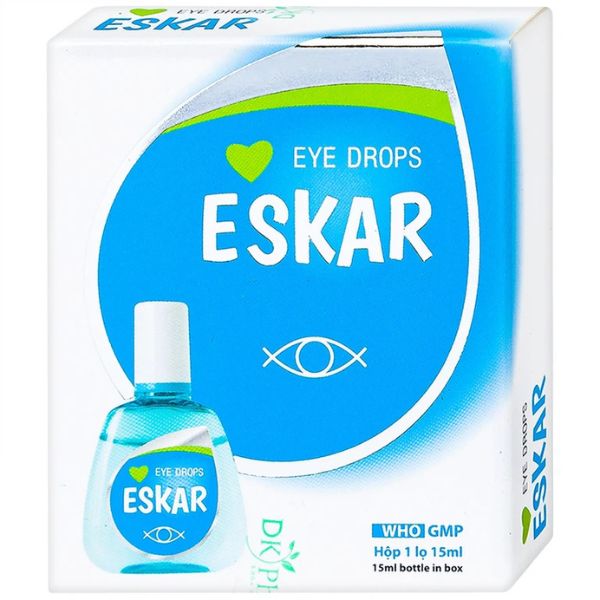 Thuốc nhỏ mắt Eskar điều trị mỏi mắt (1)