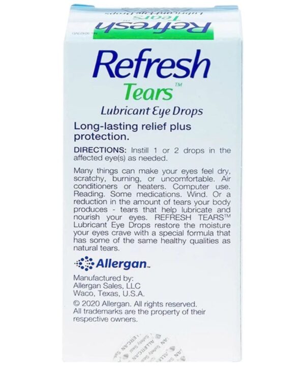 Thuốc nhỏ mắt Refresh Tears giảm khô mắt (2)