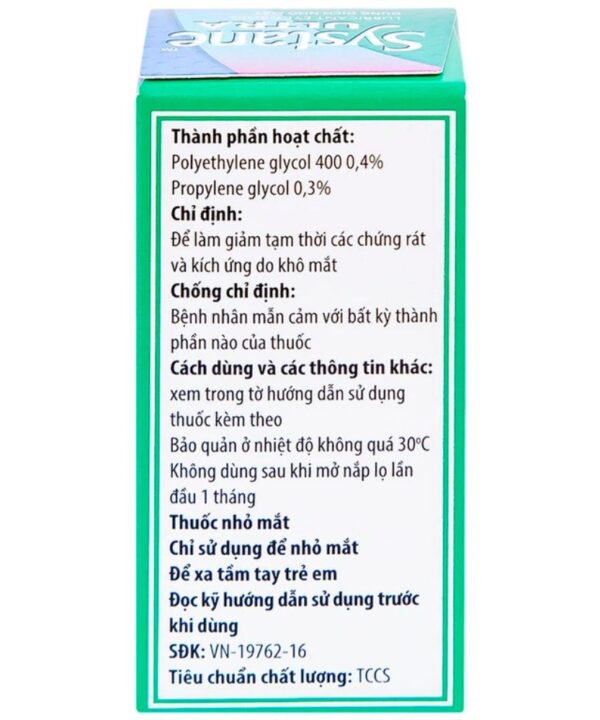 thuốc nhỏ mắt Systane Ultra giảm các chứng rát và kích ứng do khô mắt (2)