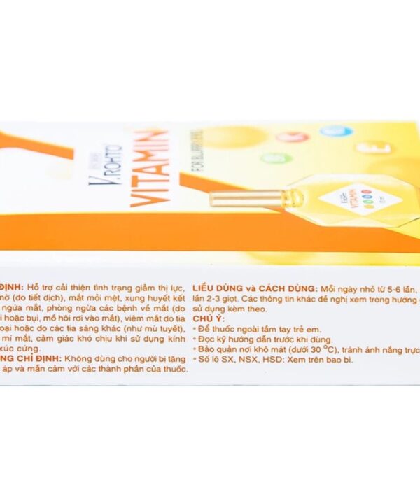 Thuốc nhỏ mắt V.Rohto Vitamin hỗ trợ cải thiện tình trạng giảm thị lực (3)