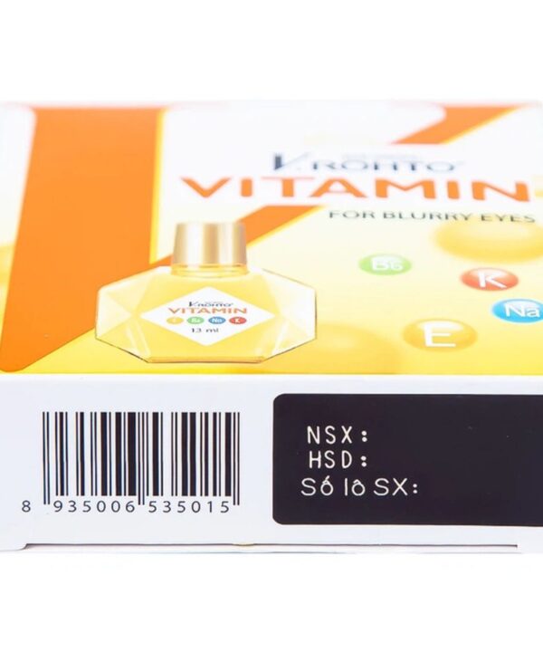 Thuốc nhỏ mắt V.Rohto Vitamin hỗ trợ cải thiện tình trạng giảm thị lực (5)