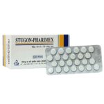 Thuốc Stugon-Pharimex 25mg điều trị triệu chứng hoa mắt, chóng mặt, ù tai, phòng say tàu xe (10 vỉ x 25 viên) Thuốc Stugon-Pharimex 25mg điều trị triệu chứng hoa mắt, chóng mặt (1)