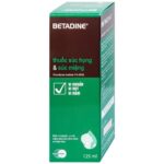 Thuốc súc họng Betadine Gargle and Mouthwash phòng và trị nhiễm khuẩn khoang miệng (1)