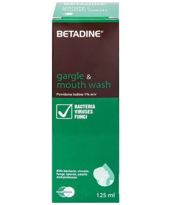 Thuốc súc họng Betadine Gargle and Mouthwash phòng và trị nhiễm khuẩn khoang miệng (3)
