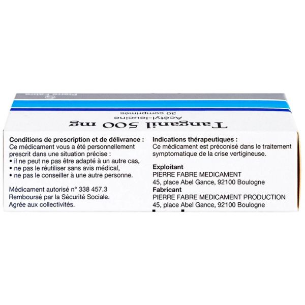 Thuốc Tanganil 500mg trị chóng mặt (2)