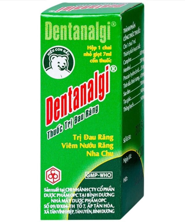 Thuốc trị đau răng Dentanalgi điều trị đau răng (1)