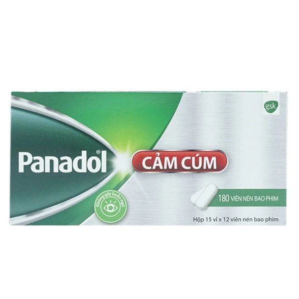 Viên nén Panadol Cảm Cúm giảm các triệu chứng cảm cúm (2)