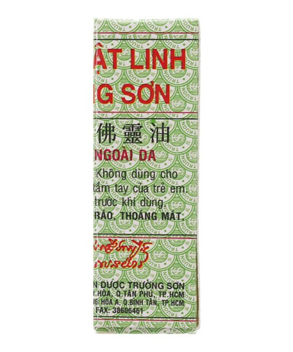 Dầu Phật Linh Trường Sơn điều trị cảm, ho (3)