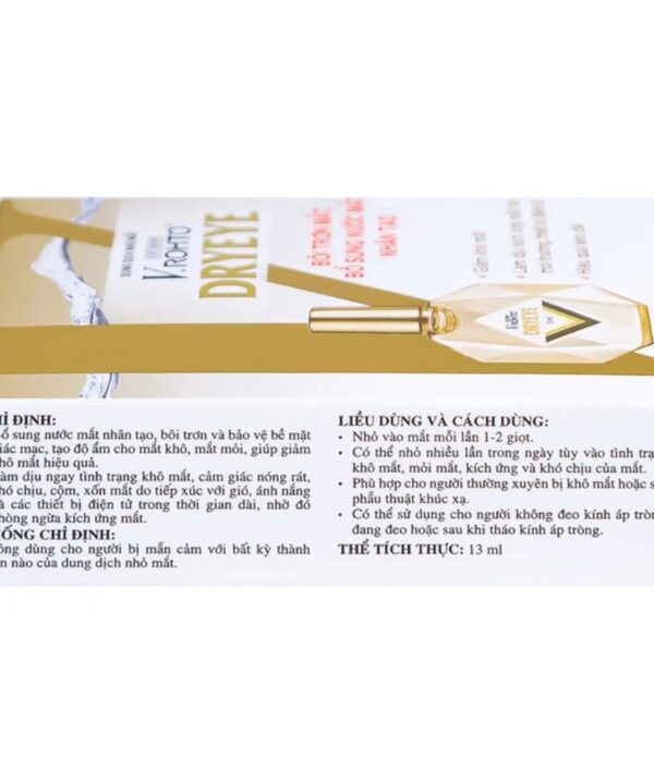 Dung dịch nhỏ mắt V.Rohto Dryeye bôi trơn mắt (4)