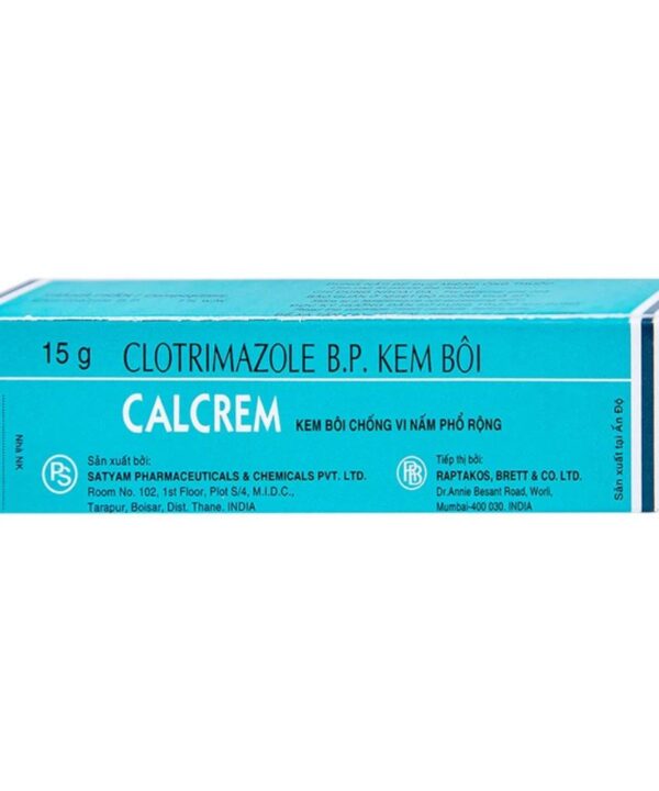 Kem bôi Calcrem 1% trị nấm da (1)