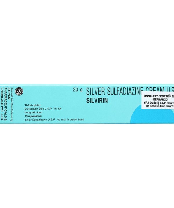 Kem bôi Silvirin phòng và trị nhiễm khuẩn (1)