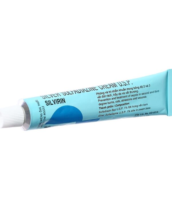 Kem bôi Silvirin phòng và trị nhiễm khuẩn (4)