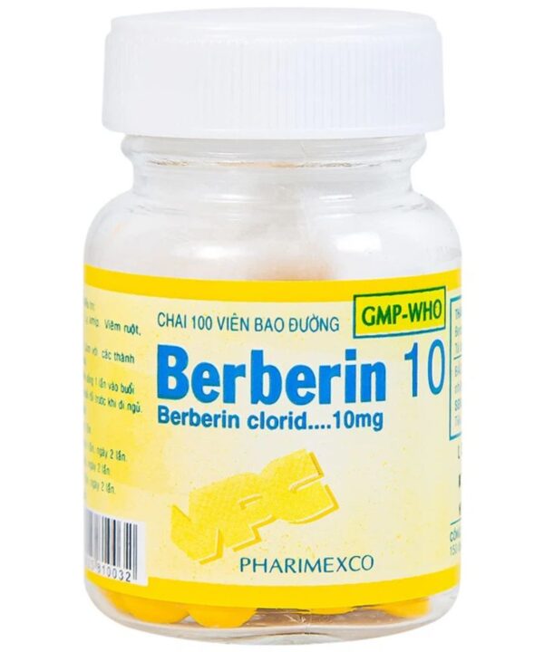 Thuốc Berberin 10mg điều trị lỵ (1)