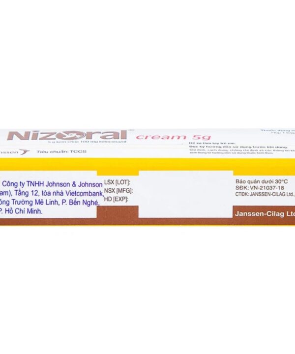 Thuốc bôi da Nizoral Cream 5g trị nhiễm nấm ngoài da (4)