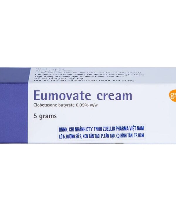 Thuốc bôi Eumovate Cream 0.05% trị viêm da (2)