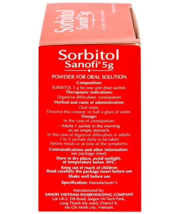 Thuốc bột Sorbitol Delalande trị chứng khó tiêu (3)