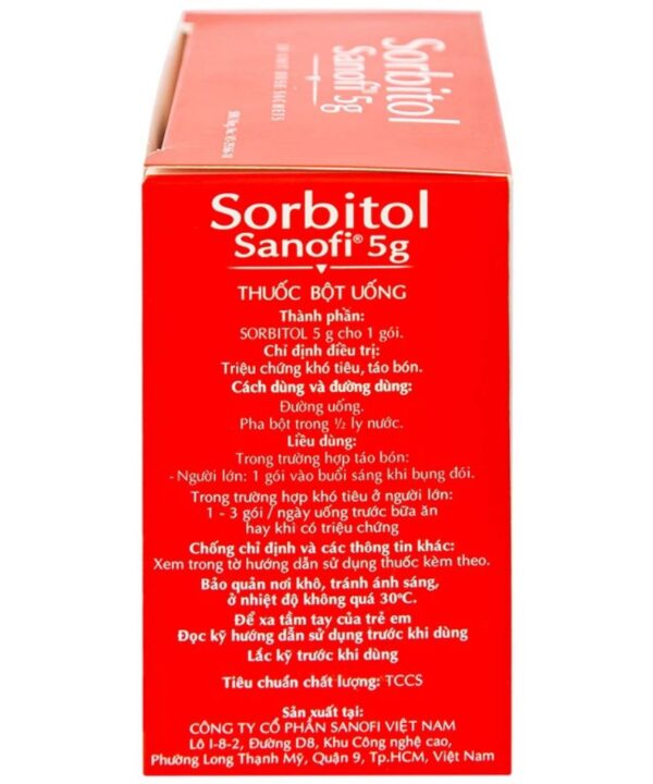 Thuốc bột Sorbitol Delalande trị chứng khó tiêu (4)