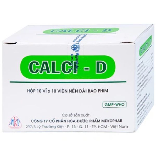 Thuốc Calci-D Mekophar bổ sung calci (1)