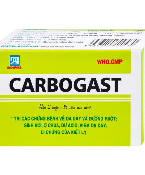 Thuốc Carbogast trị ợ chua (1)