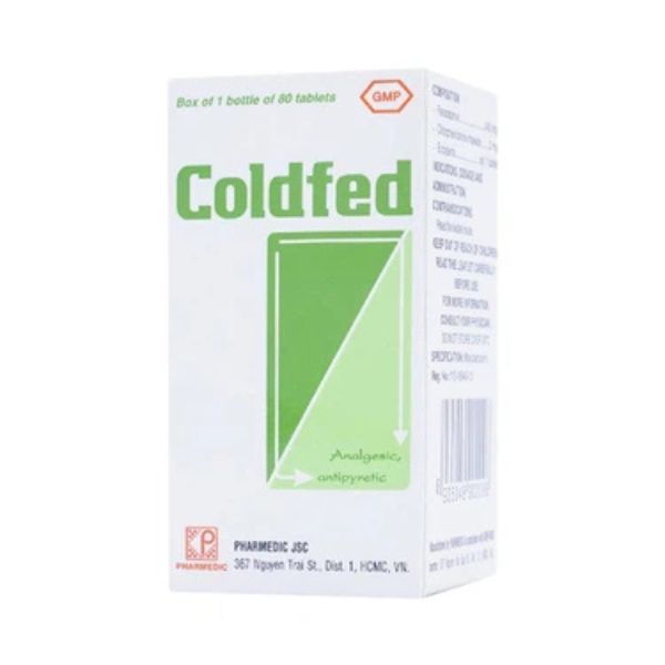 Thuốc Coldfed trị cảm cúm (1)