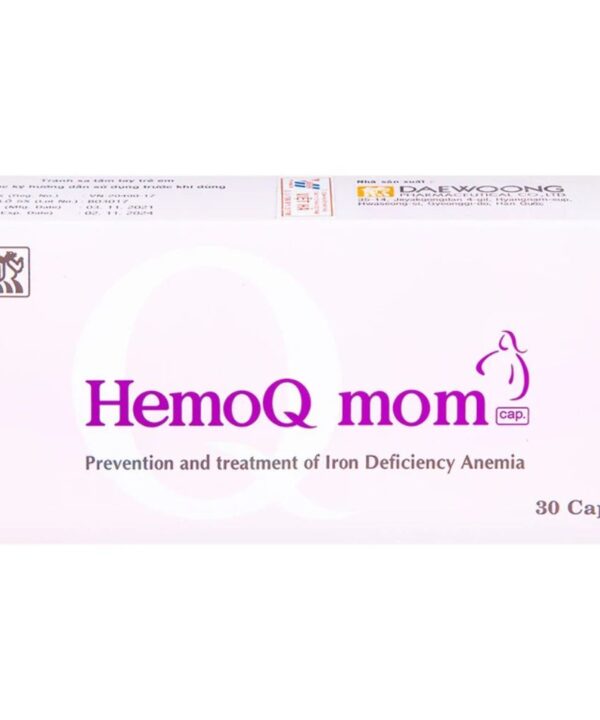 Thuốc HemoQ Mom trị thiếu máu (2)