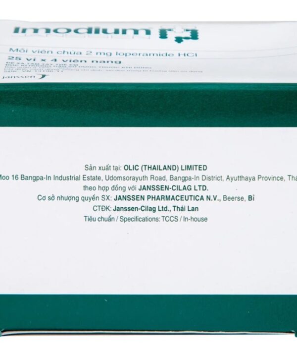 Thuốc Imodium 2mg trị triệu chứng tiêu chảy cấp (3)
