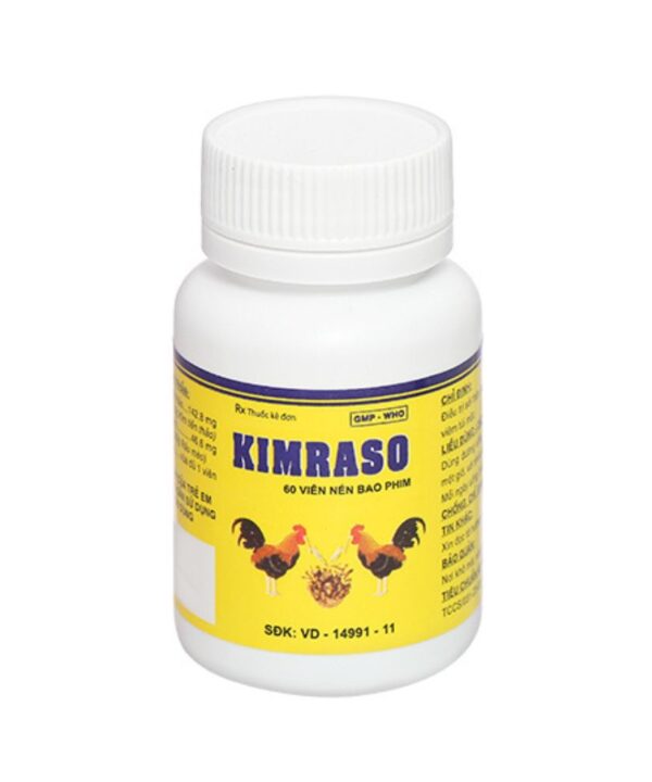 Thuốc Kimraso trị sỏi thận, sỏi mật, viêm bể thận (lọ 60 viên) 4 Thuốc Kimraso trị sỏi thận (5)