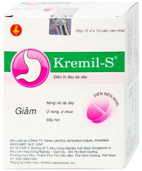 Thuốc Kremil-S làm dịu các triệu chứng đầy hơi (1)