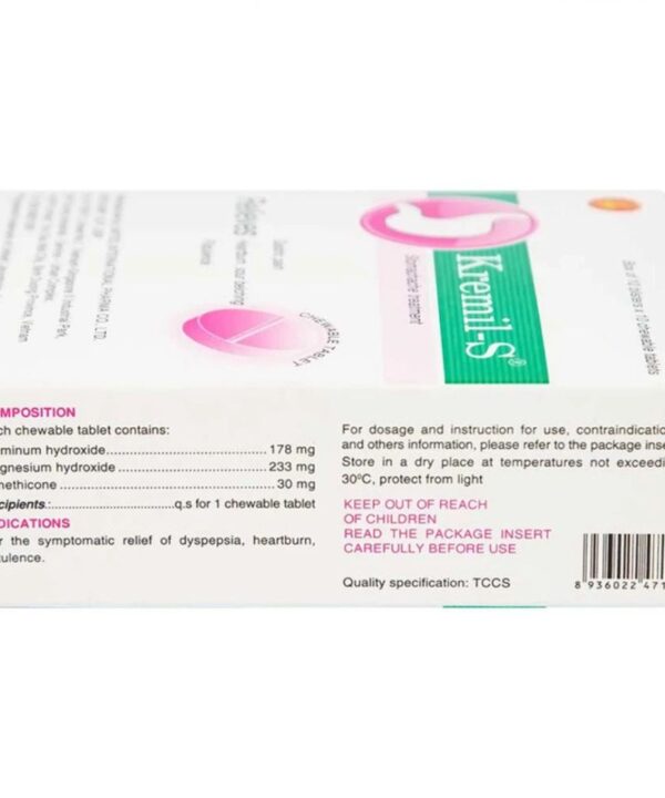 Thuốc Kremil-S làm dịu các triệu chứng đầy hơi (4)