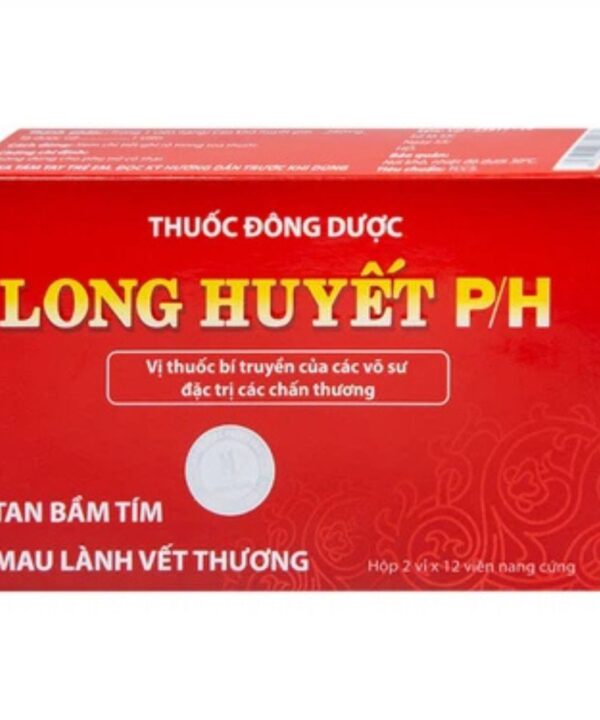 Thuốc Long Huyết P/H trị sưng đau (1)