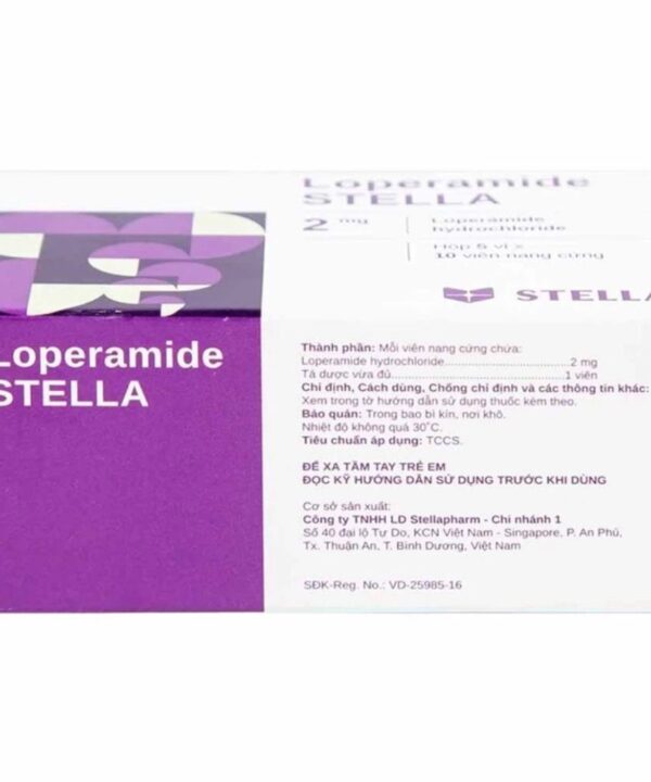 Thuốc Loperamide Stella 2mg trị tiêu chảy (4)