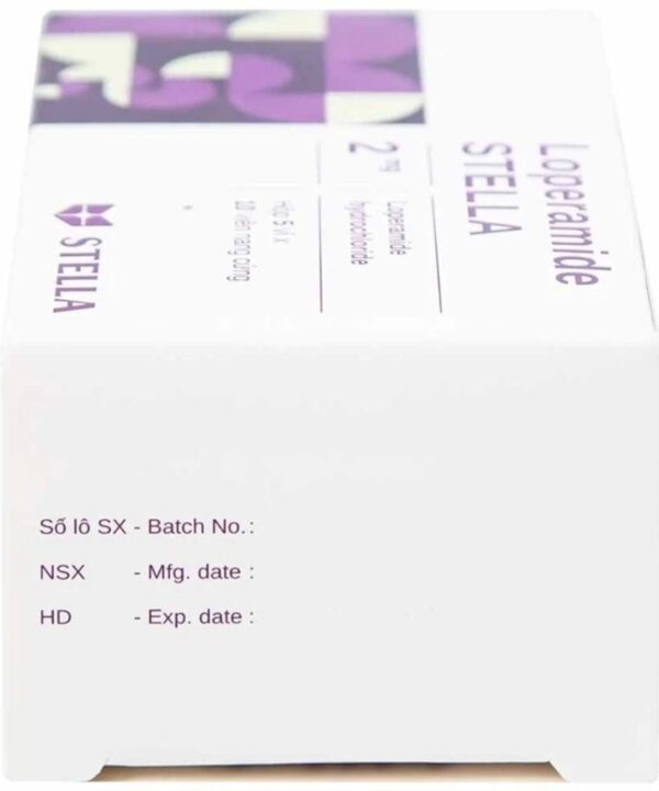 Thuốc Loperamide Stella 2mg trị tiêu chảy (5)
