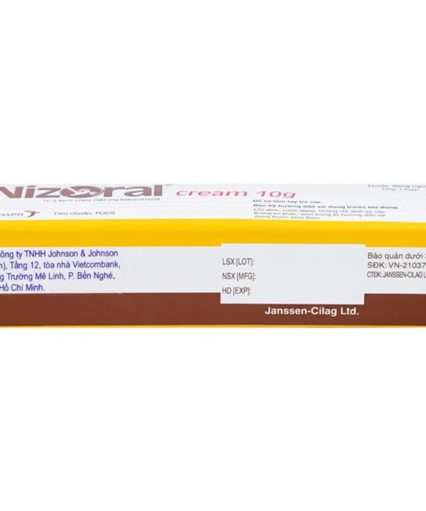 Thuốc Nizoral Cream điều trị nấm ngoài da, lang ben (tuýp 10g) 3 Thuốc Nizoral Cream 10g điều trị nấm ngoài da (4)