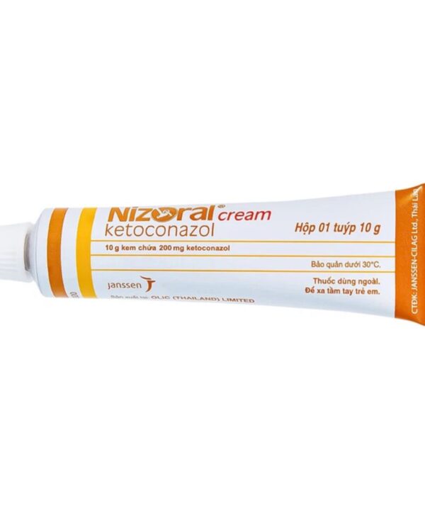 Thuốc Nizoral Cream điều trị nấm ngoài da, lang ben (tuýp 10g) 4 Thuốc Nizoral Cream 10g điều trị nấm ngoài da (5)