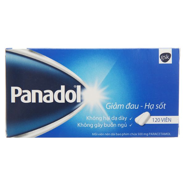 Thuốc Panadol xanh 500mg giảm đau (2)