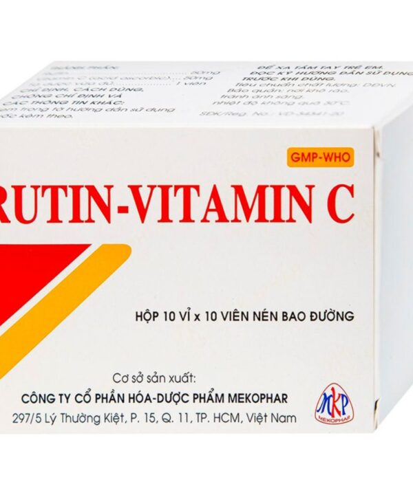 Thuốc Rutin-Vitamin C trị trĩ (1)